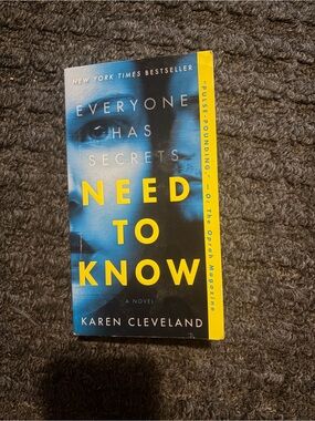 Need to know by Karen Cleveland